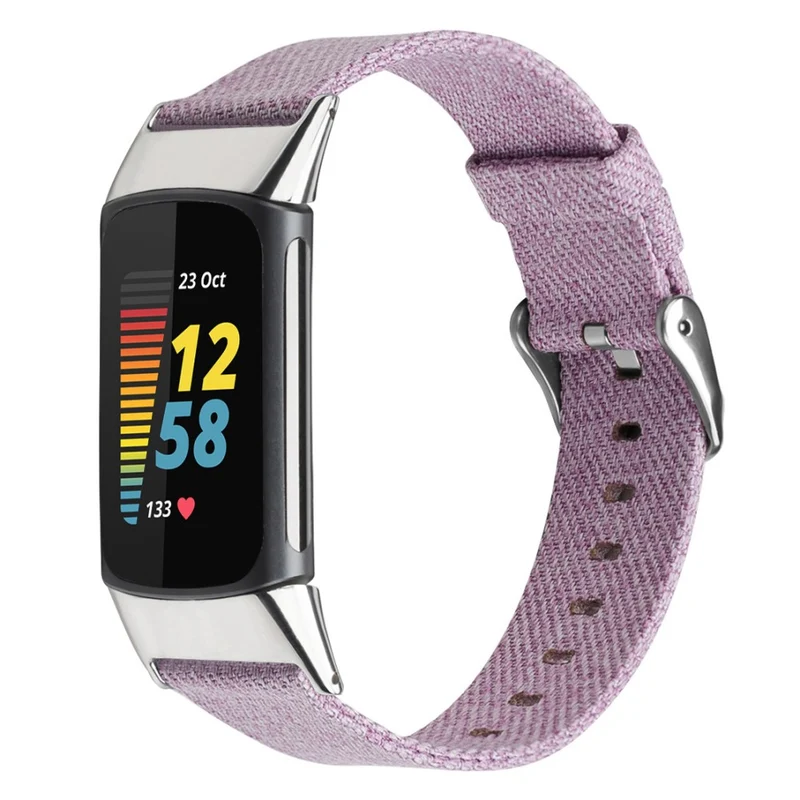Unglaublich schön Fitbit Charge 5 Textil / Nylon armband - Größe: L
