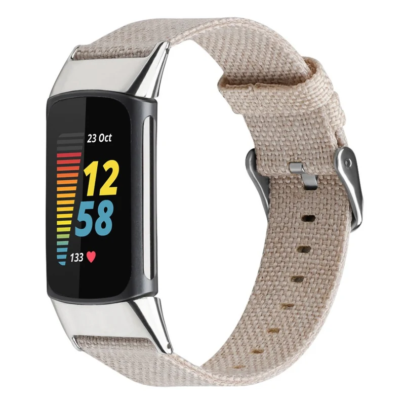 Unglaublich schön Fitbit Charge 5 Textil / Nylon armband - Größe: L