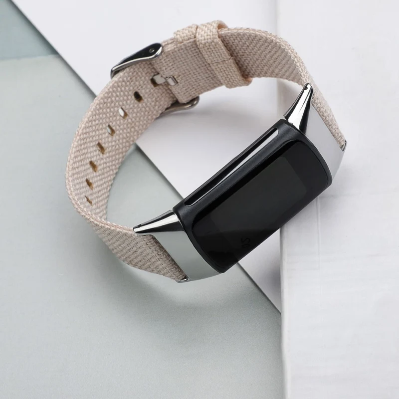 Unglaublich schön Fitbit Charge 5 Textil / Nylon armband - Größe: L