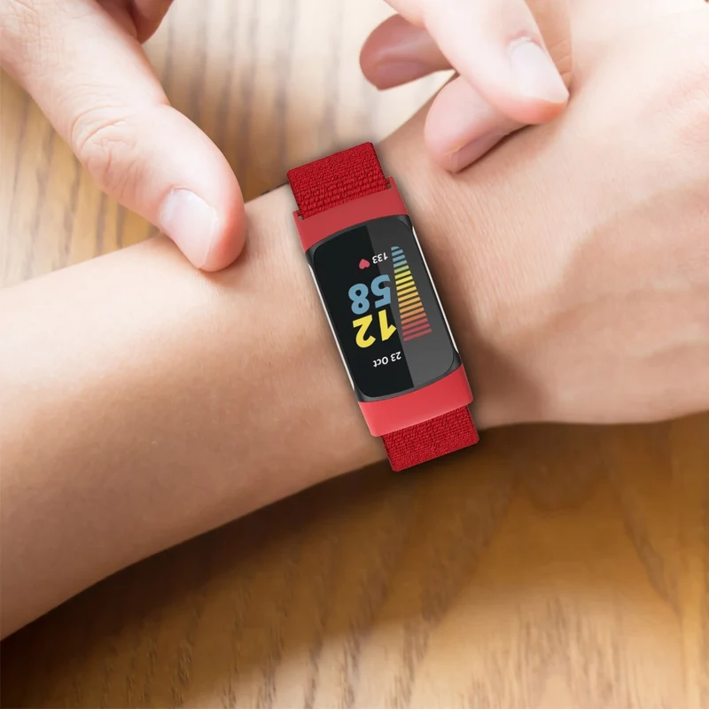 Supersauber Fitbit Charge 5 Textil / Nylon armband