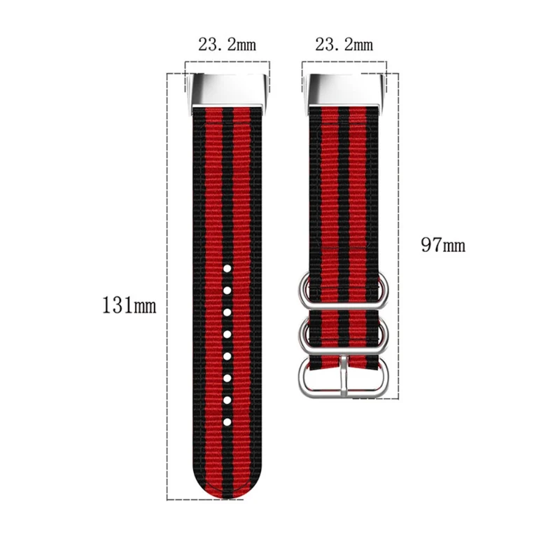 Super robust Fitbit Charge 5 Textil / Nylon armband