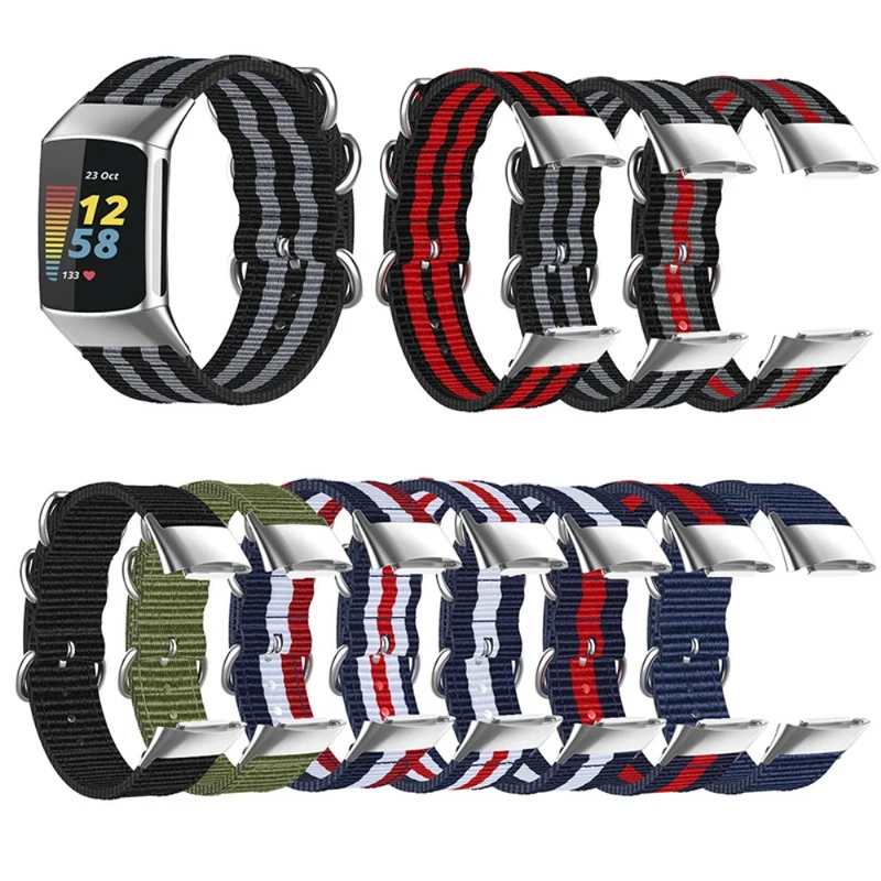 Super robust Fitbit Charge 5 Textil / Nylon armband