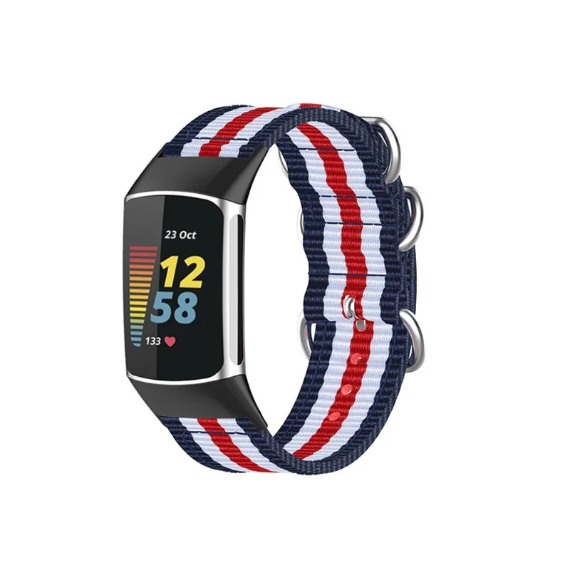 Absolut gut Fitbit Charge 5 Textil / Nylon armband