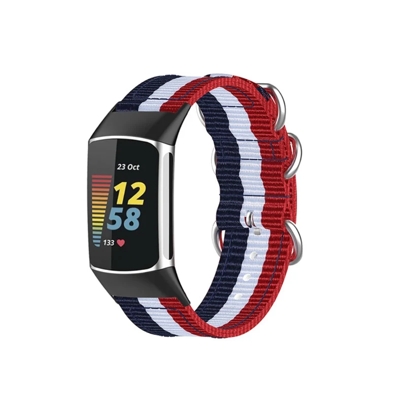 Absolut gut Fitbit Charge 5 Textil / Nylon armband