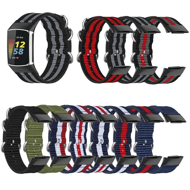 Absolut gut Fitbit Charge 5 Textil / Nylon armband