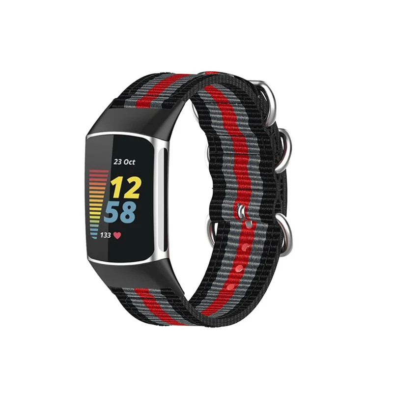 Absolut gut Fitbit Charge 5 Textil / Nylon armband