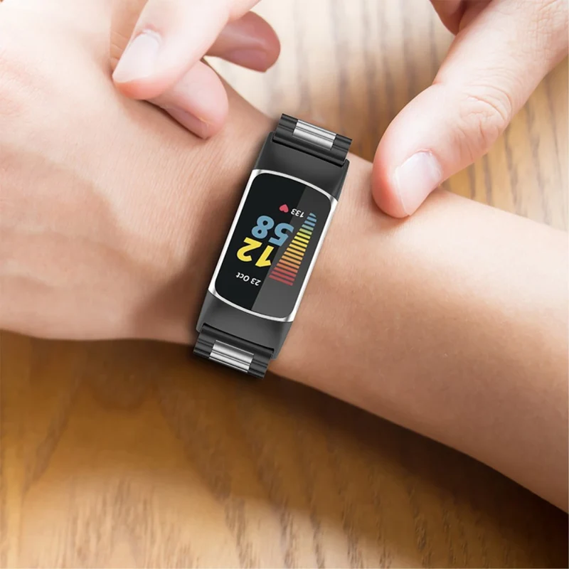 Mega angenehm Fitbit Charge 5 Metall armband