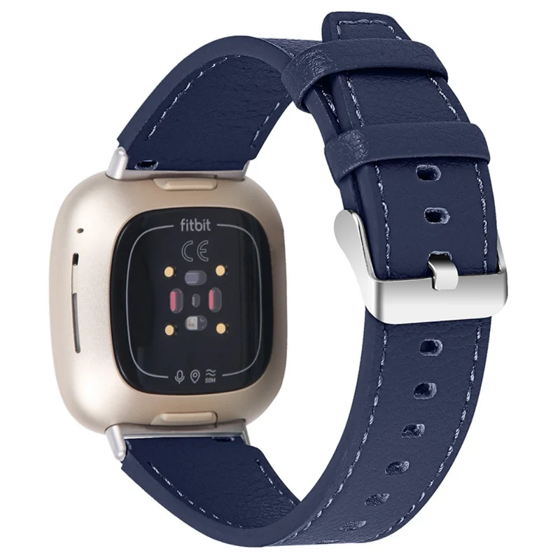 Großartig Fitbit Versa 3 Echtes Leder armband