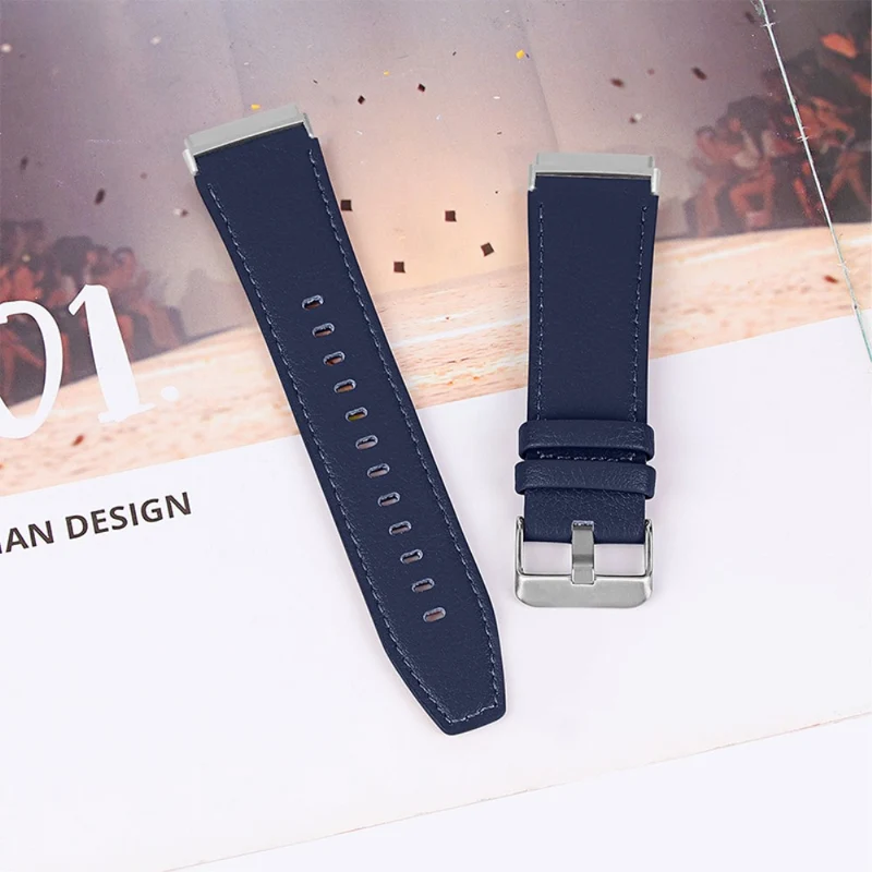 Großartig Fitbit Versa 3 Echtes Leder armband