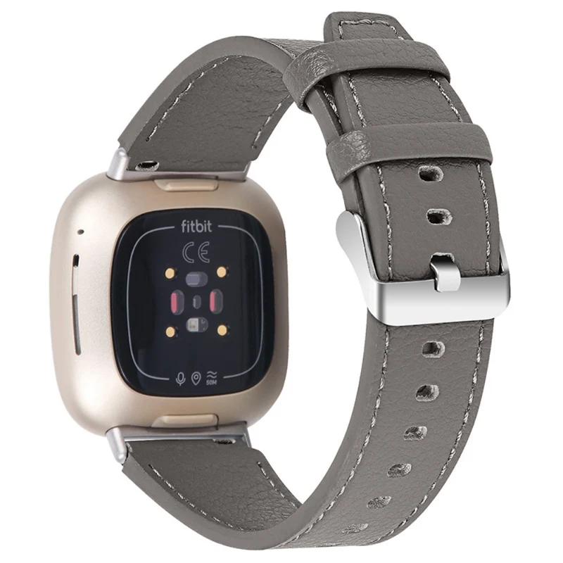 Großartig Fitbit Versa 3 Echtes Leder armband
