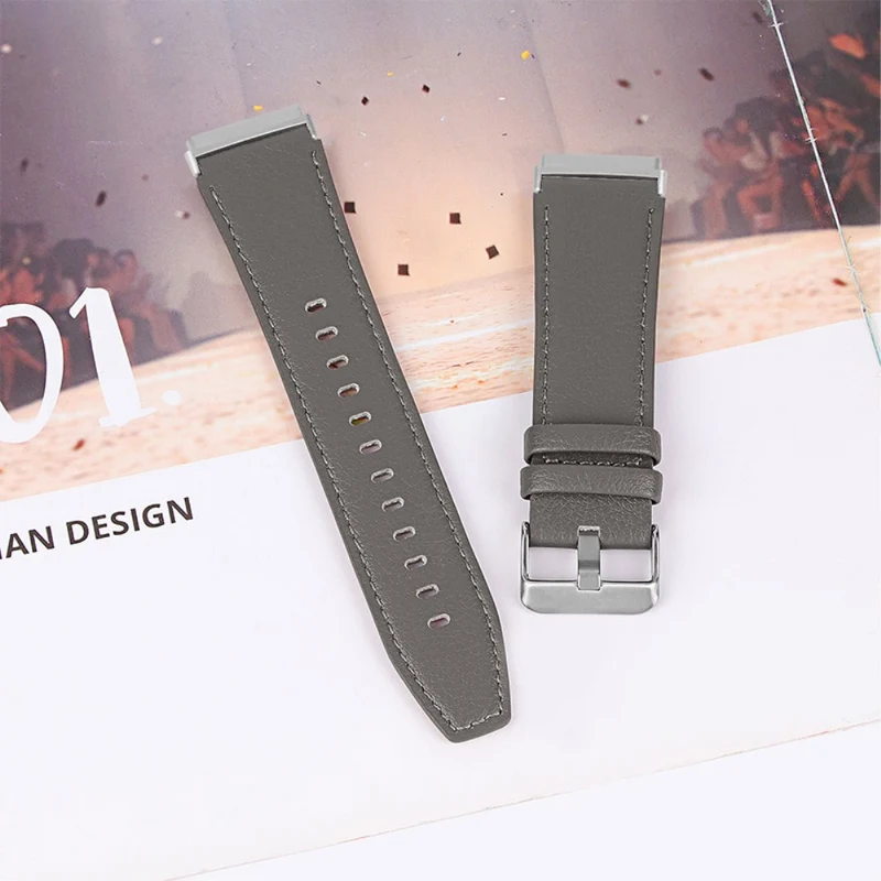 Großartig Fitbit Versa 3 Echtes Leder armband
