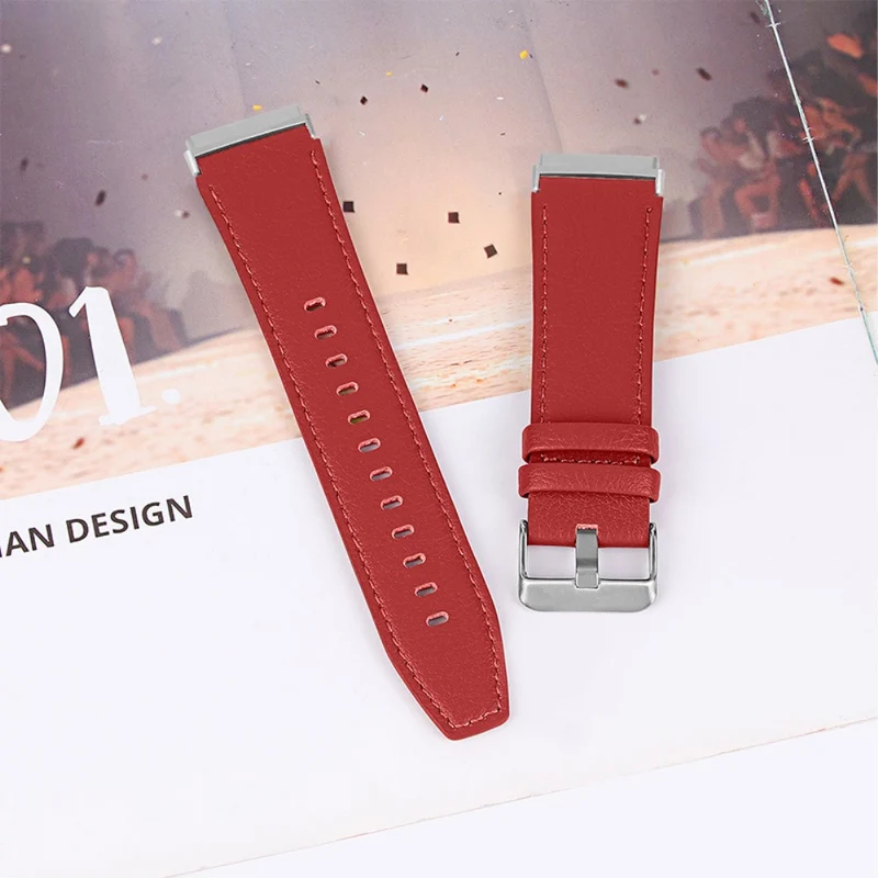 Großartig Fitbit Versa 3 Echtes Leder armband