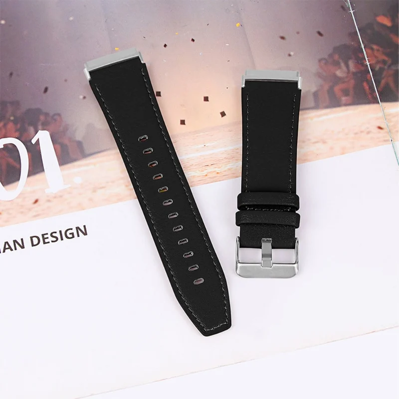 Großartig Fitbit Versa 3 Echtes Leder armband