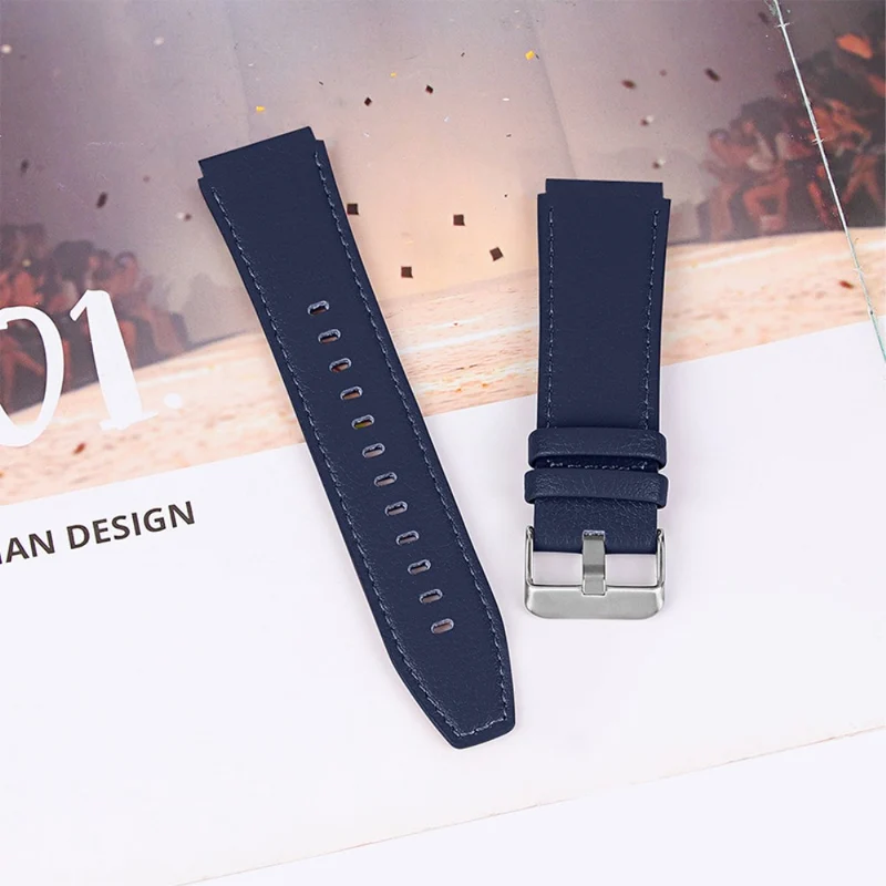 Dauerhaft Fitbit Versa 2 Echtes Leder armband