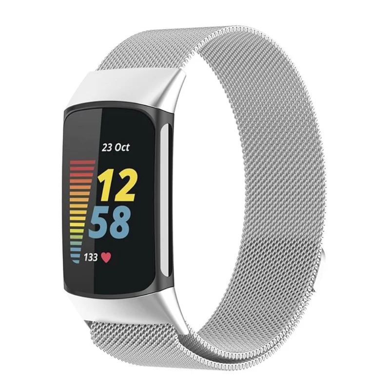 Absolut modisch Fitbit Charge 5 Metall armband