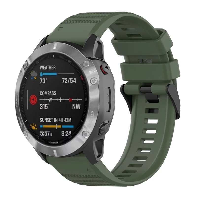 Unglaublich robust Universell Garmin Silikon / TPU armband