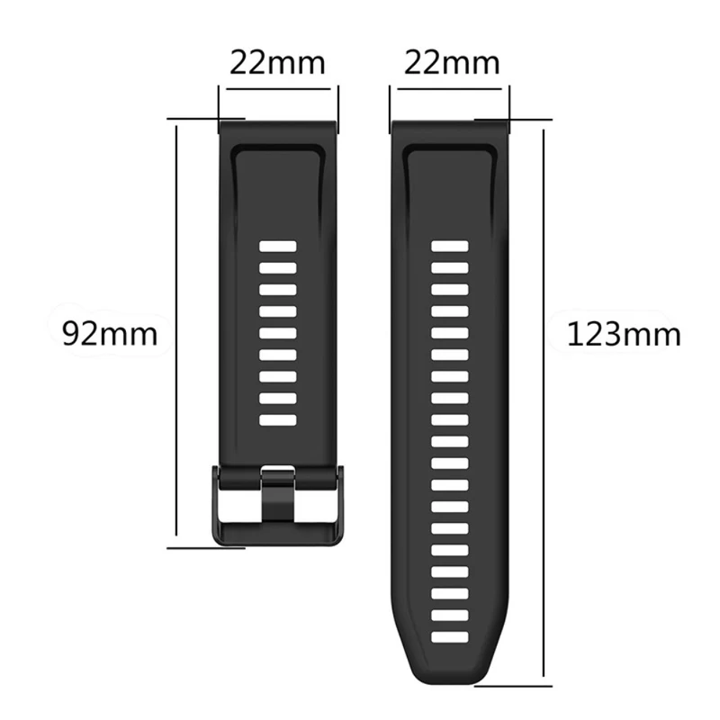 Unglaublich robust Universell Garmin Silikon / TPU armband