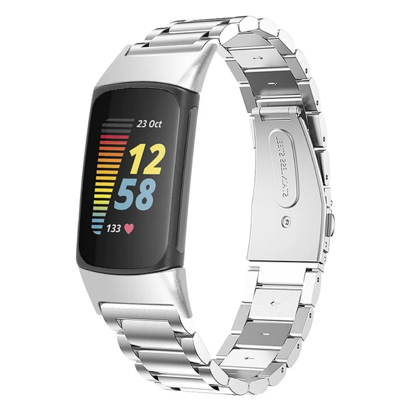 Unglaublich robust Fitbit Charge 5 Metall armband