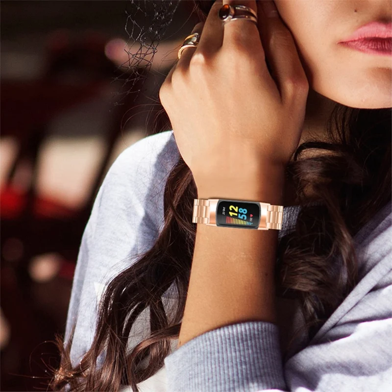 Auffallend nett Fitbit Charge 5 Metall armband