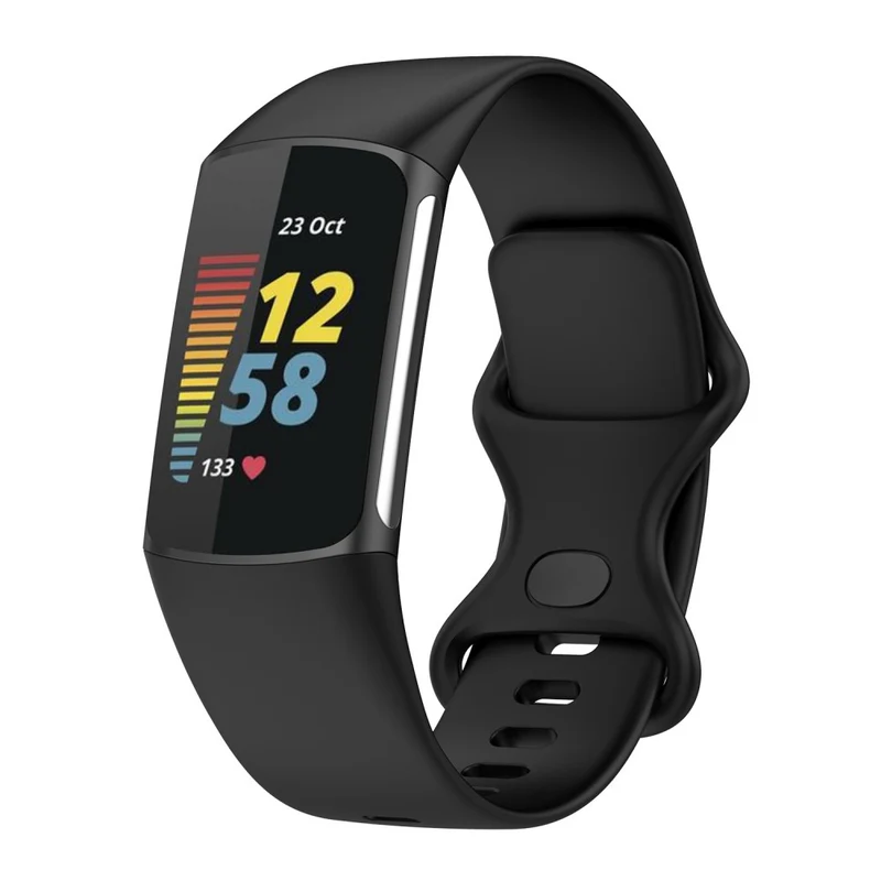 Wirklich schick Fitbit Charge 5 Silikon / TPU armband - Größe: L
