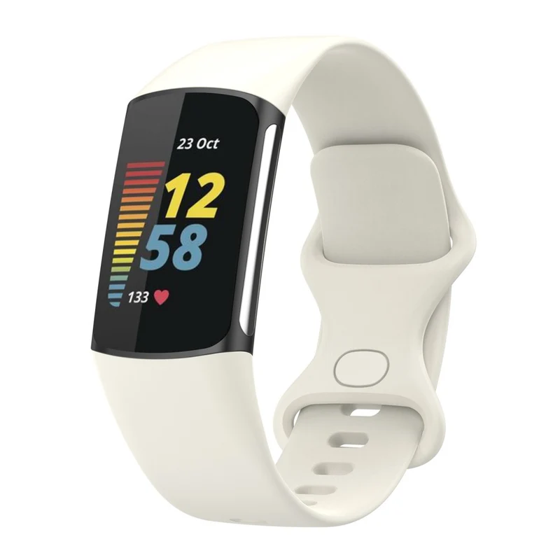 Wirklich schick Fitbit Charge 5 Silikon / TPU armband - Größe: L
