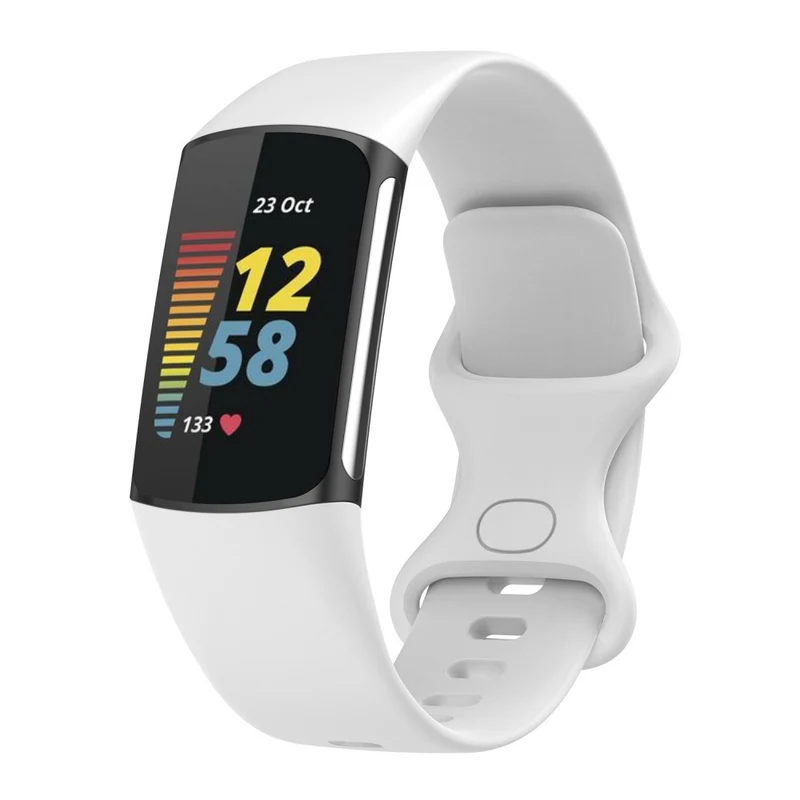 Wirklich schick Fitbit Charge 5 Silikon / TPU armband - Größe: L