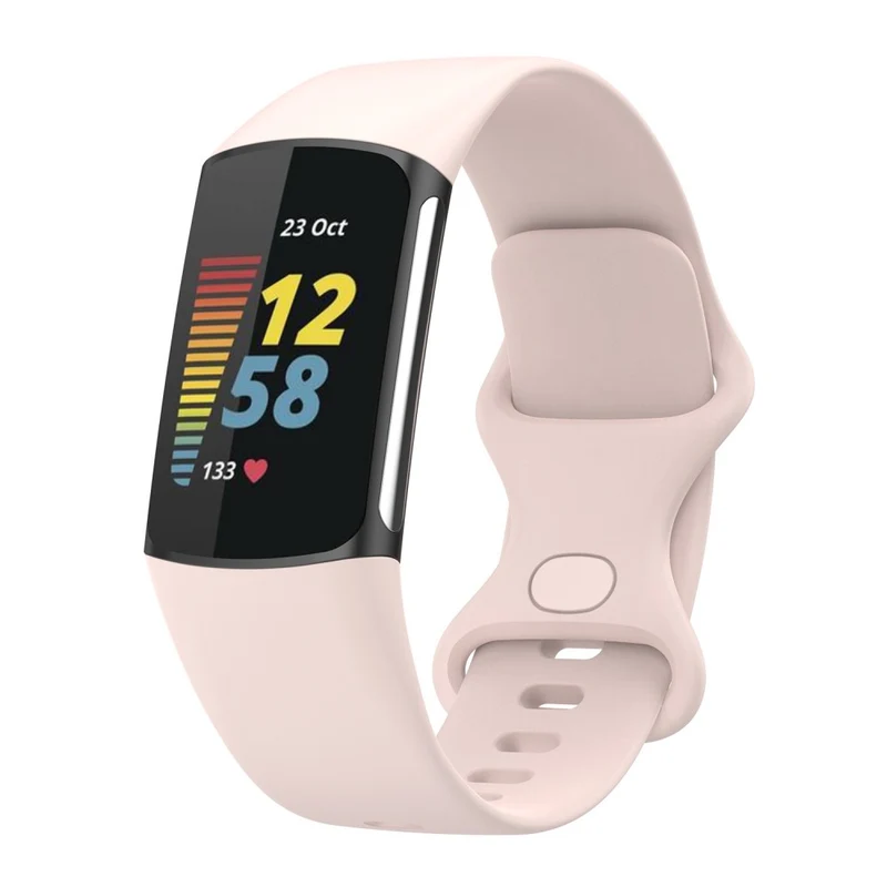 Wirklich schick Fitbit Charge 5 Silikon / TPU armband - Größe: L
