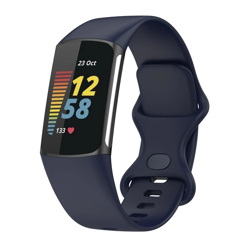 Wirklich schick Fitbit Charge 5 Silikon / TPU armband - Größe: L