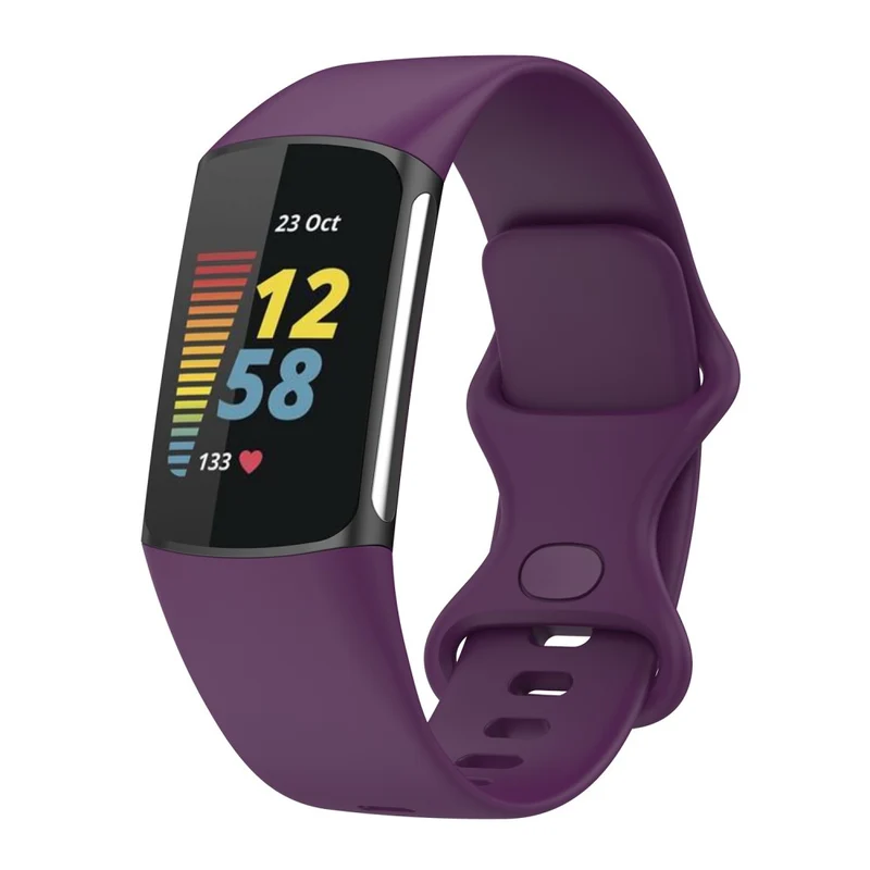 Wirklich schick Fitbit Charge 5 Silikon / TPU armband - Größe: L