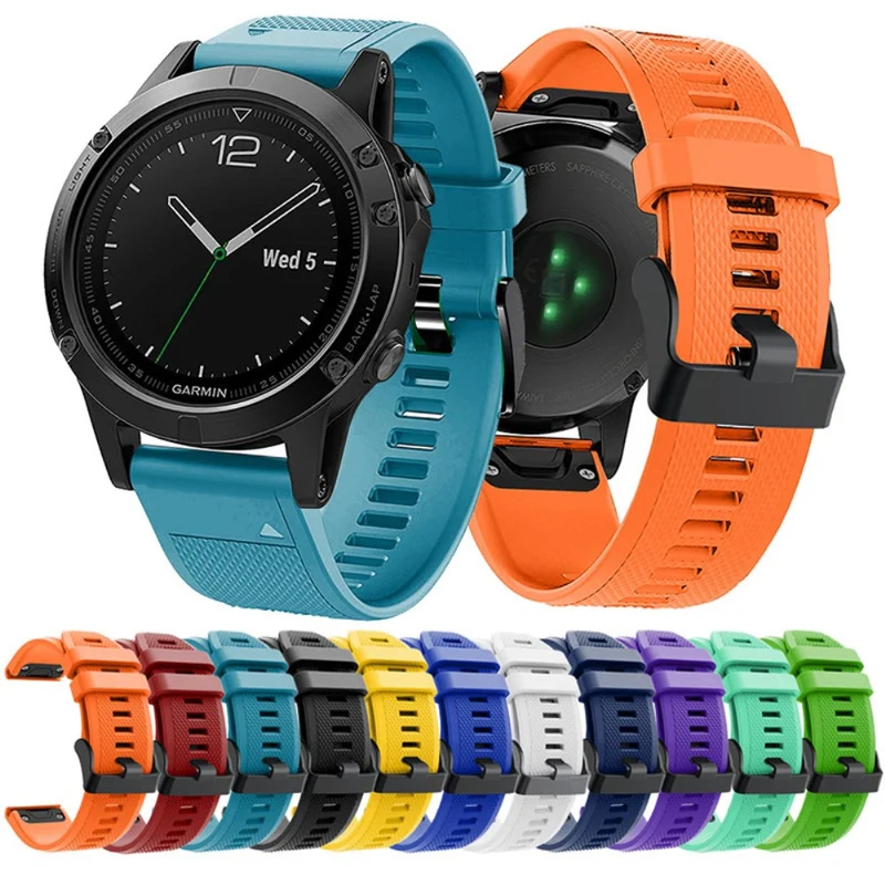 Schön Garmin Fenix 7 Silikon / TPU armband