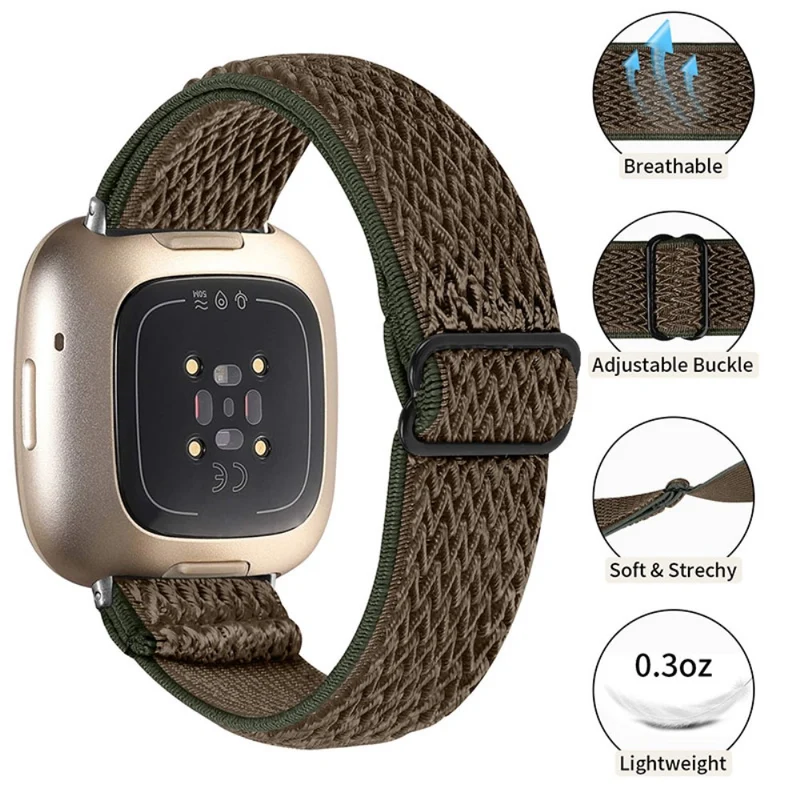 Unglaublich gut Fitbit Versa 3 Textil / Nylon armband