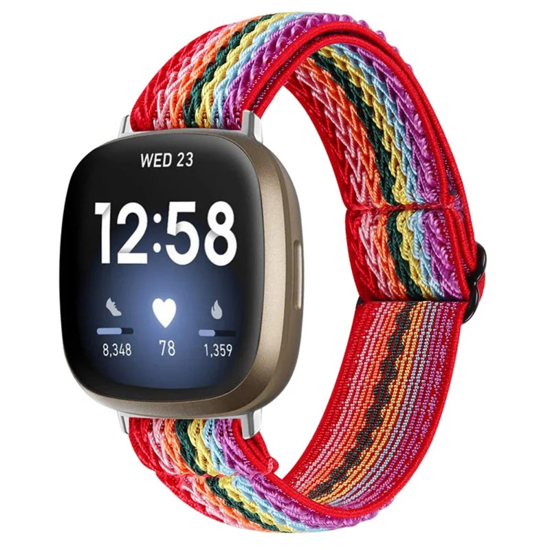 Unglaublich gut Fitbit Versa 3 Textil / Nylon armband