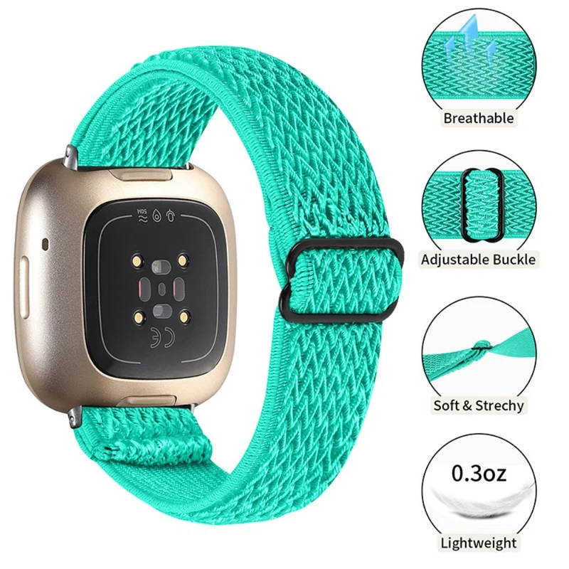 Unglaublich gut Fitbit Versa 3 Textil / Nylon armband