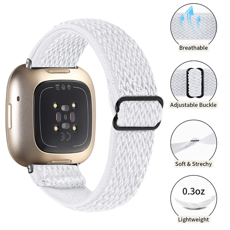 Unglaublich gut Fitbit Versa 3 Textil / Nylon armband