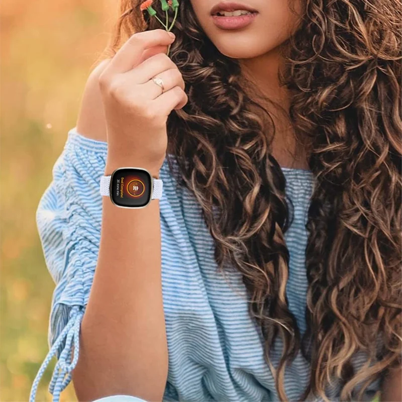 Unglaublich gut Fitbit Versa 3 Textil / Nylon armband