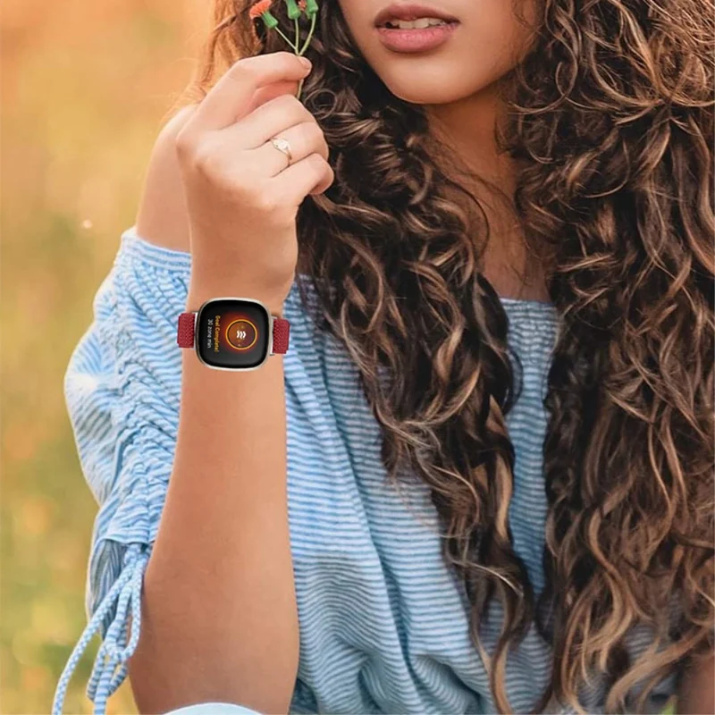 Unglaublich gut Fitbit Versa 3 Textil / Nylon armband