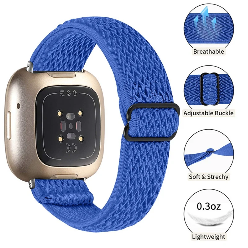 Unglaublich gut Fitbit Versa 3 Textil / Nylon armband