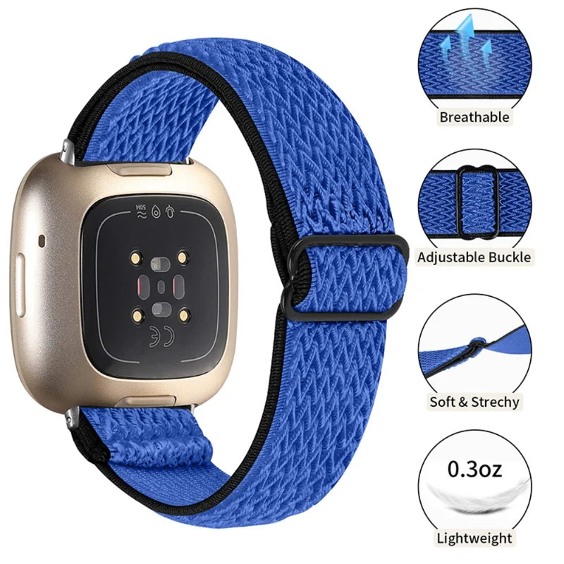 Unglaublich gut Fitbit Versa 3 Textil / Nylon armband