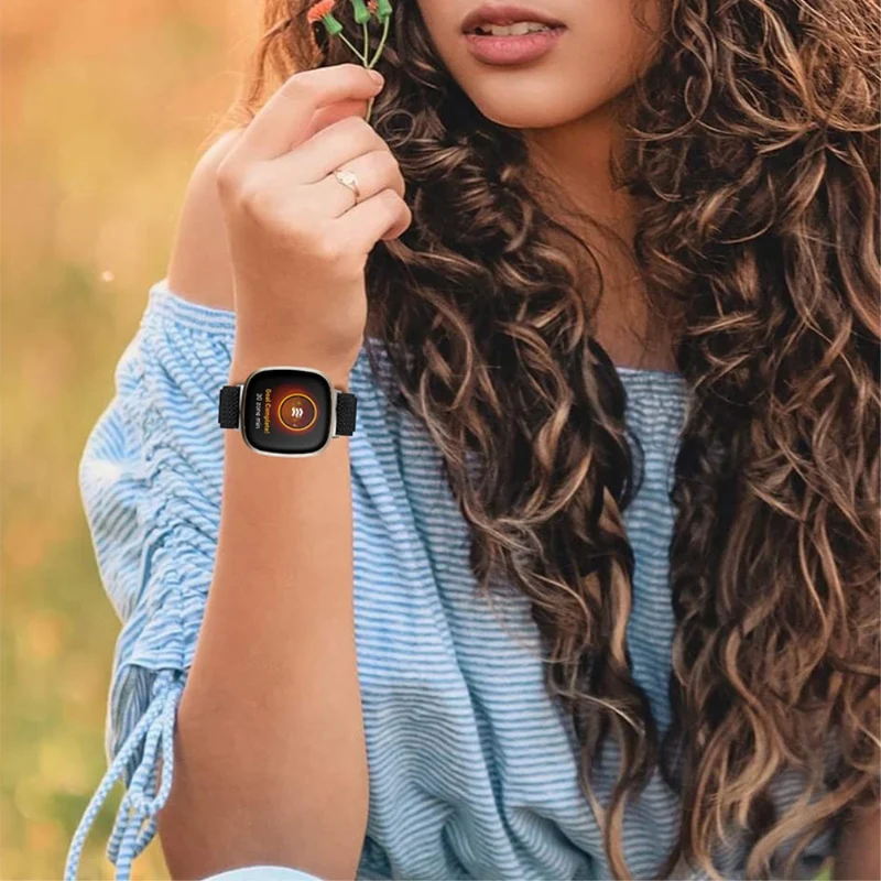 Unglaublich gut Fitbit Versa 3 Textil / Nylon armband