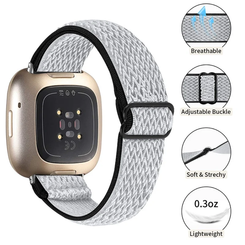 Unglaublich gut Fitbit Versa 3 Textil / Nylon armband