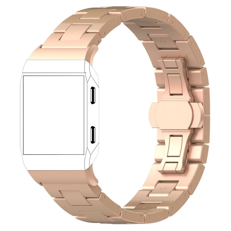 Absolut sympathisch Fitbit Ionic Metall armband