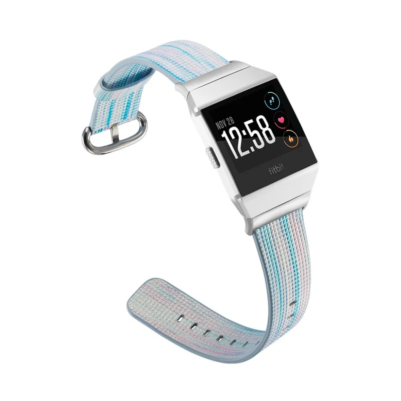 Stilvoll Fitbit Ionic Echtes Leder armband