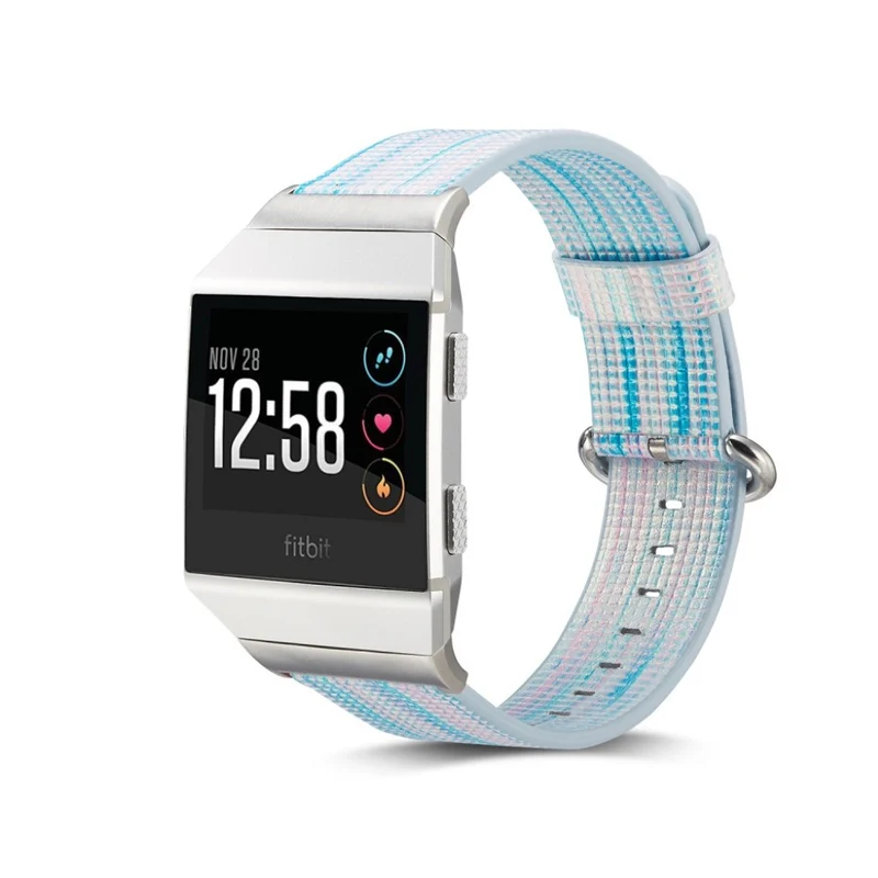Stilvoll Fitbit Ionic Echtes Leder armband