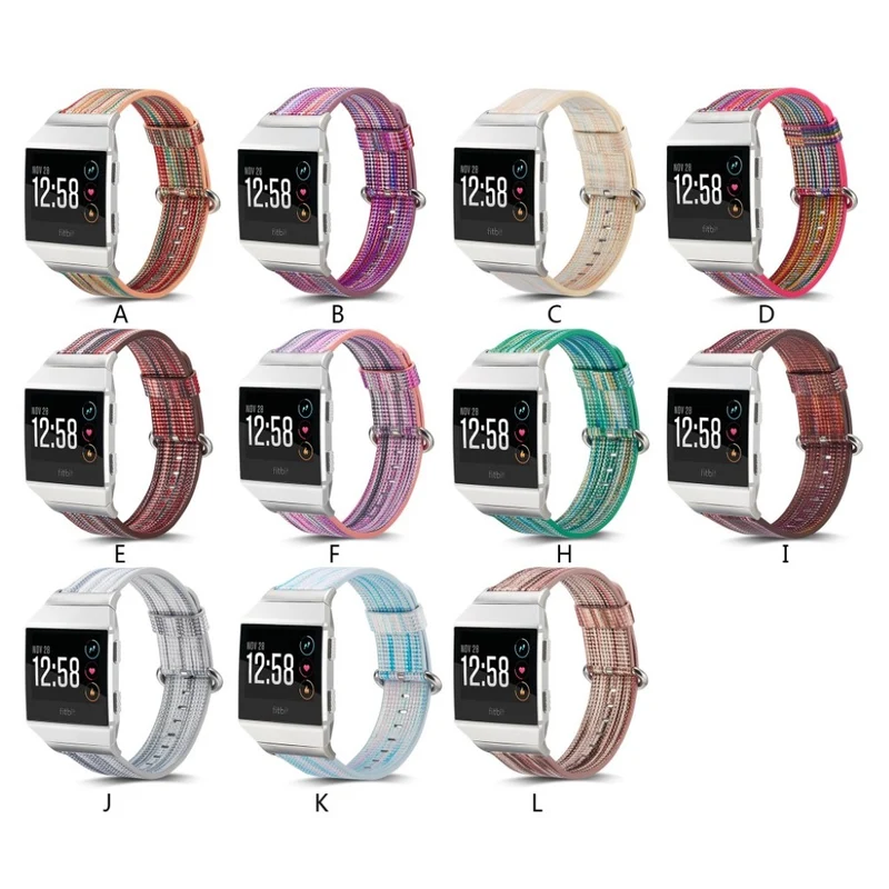 Stilvoll Fitbit Ionic Echtes Leder armband