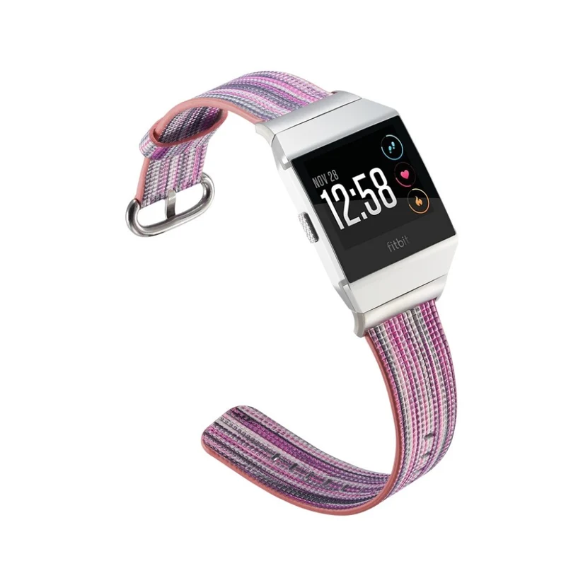Stilvoll Fitbit Ionic Echtes Leder armband