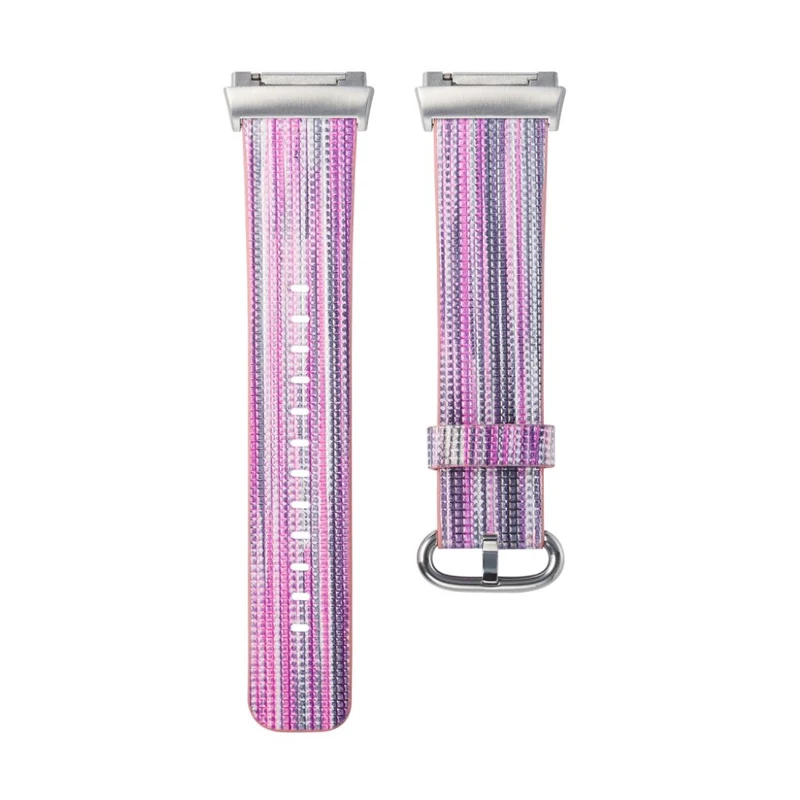 Stilvoll Fitbit Ionic Echtes Leder armband