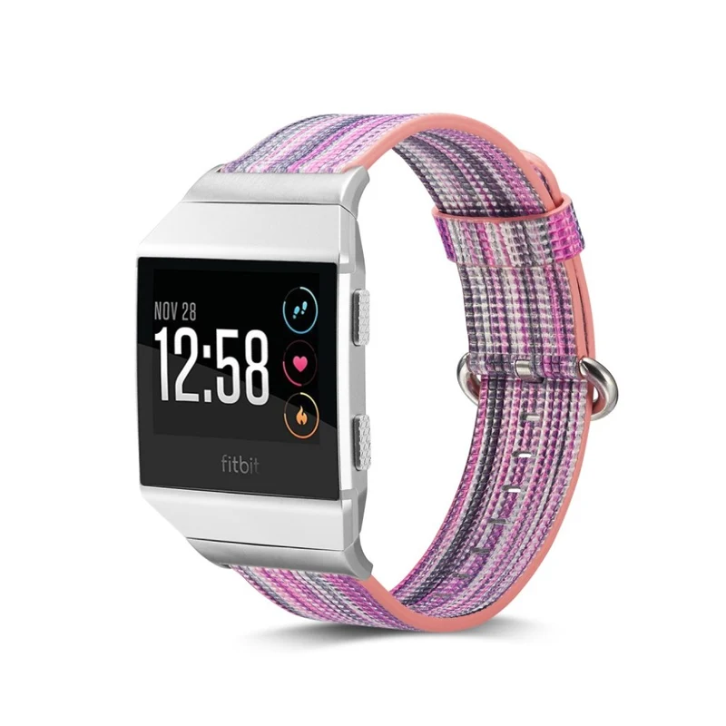 Stilvoll Fitbit Ionic Echtes Leder armband