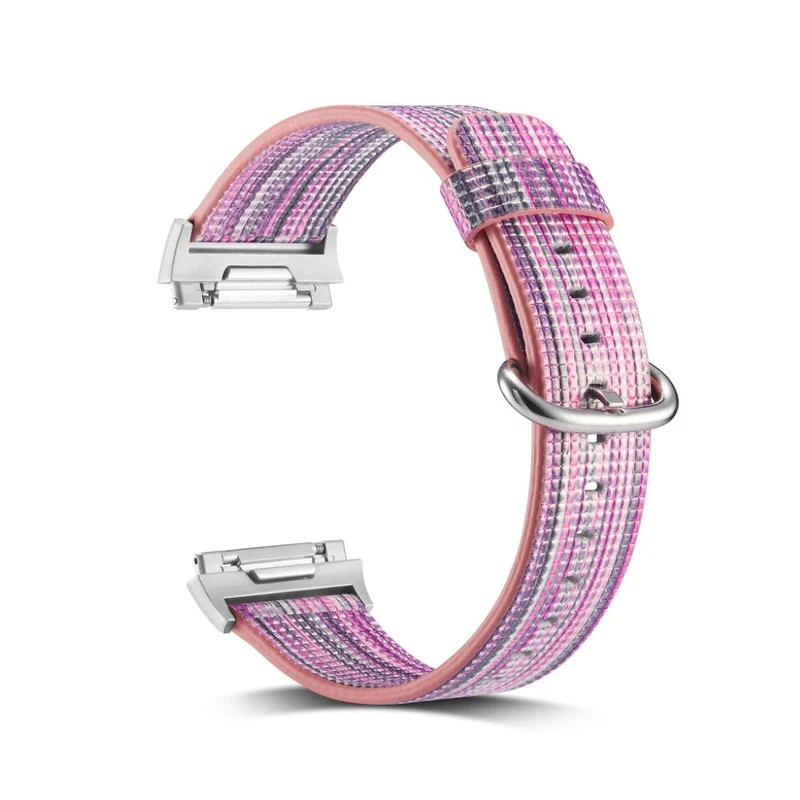 Stilvoll Fitbit Ionic Echtes Leder armband