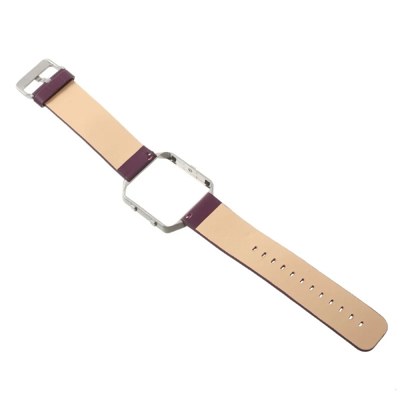 Super stylisch Fitbit Blaze Metall und Kunstleder armband