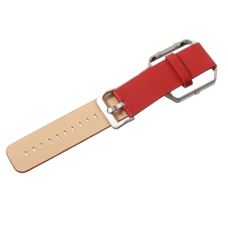 Super stylisch Fitbit Blaze Metall und Kunstleder armband